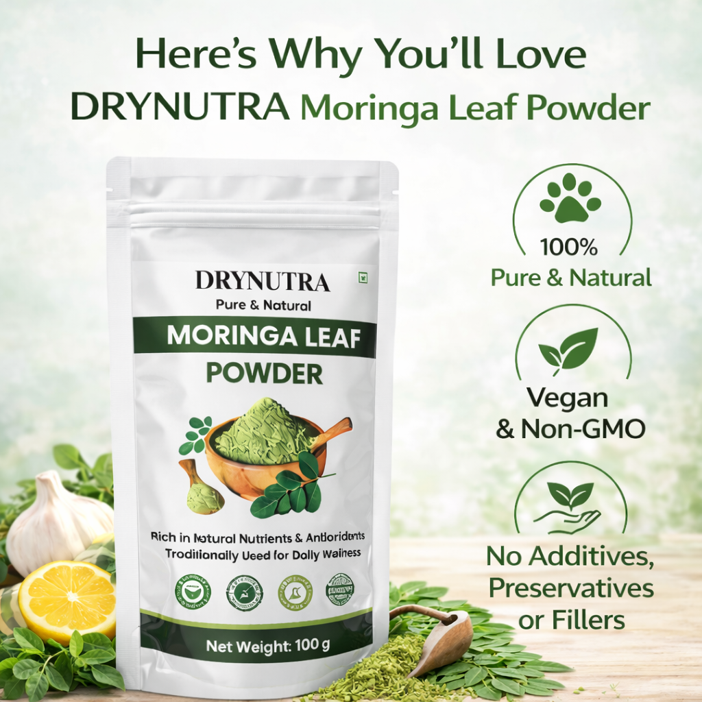DryNutra Organic Natural Powder – 100% Natural Superfood | Rich in Iron, Protein & Antioxidants