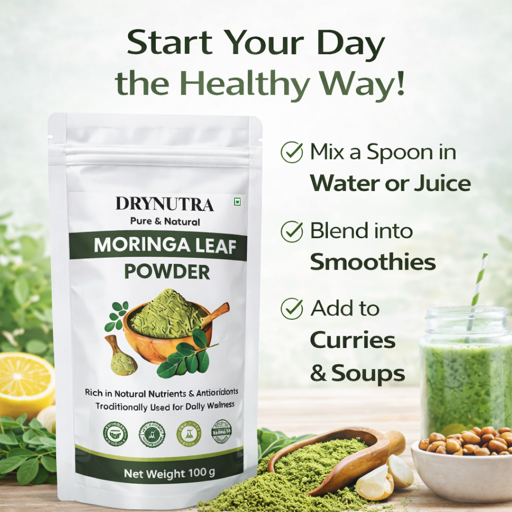 DryNutra Organic Natural Powder – 100% Natural Superfood | Rich in Iron, Protein & Antioxidants